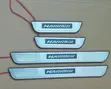 Door Sill Plates with LED for Toyota Harrier - 1