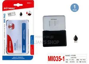 Motarro Black Ink Stamp Pad MI035-1