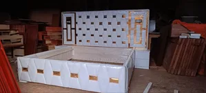 Double Bed 6ft x 6ft with Lights