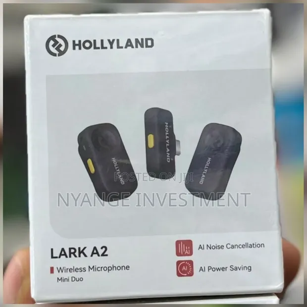 Hollyland Lark A2 Mini Duo Wireless Microphone System - 1