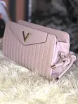 Brand New V Handbag - Pink - 1