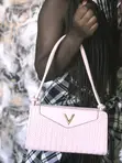 Brand New V Handbag - Pink - 2