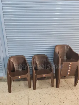 1pc Stackable Diamond Backrest Plastic Chairs