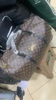 Louis Vuitton Damier Canvas Keepall Travel Duffle Bag - 2