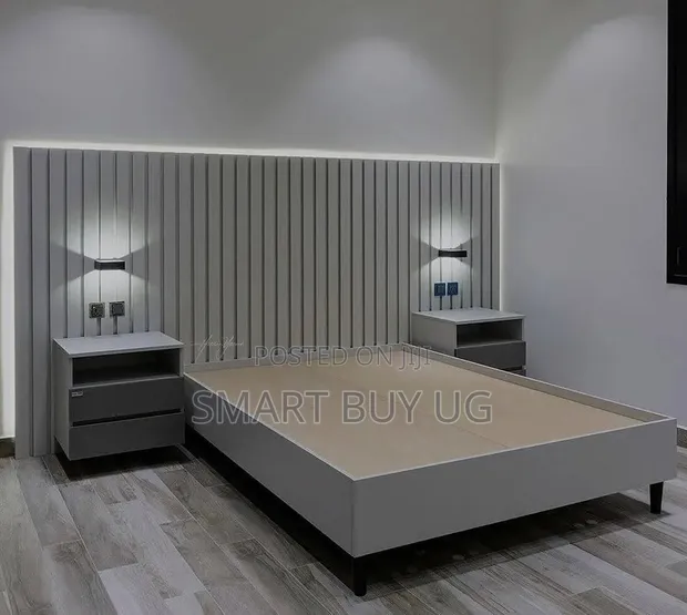 5x6 Wooden Bed with Double Drawers | Free Install - 1