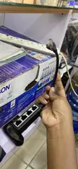 RJ45 Ethernet Splitter Coupler Inline Connector (1 to 3 Port) - 4