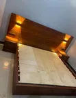 Brand New Wooden Bed Frame 5x6 - 1