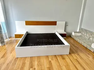6x6 Wooden King Bed with Drawers | Free Install