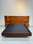 Brand New 5x6 Wooden Bed Frame with Drawers - 2