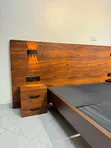 Brand New 5x6 Wooden Bed Frame with Drawers - 3
