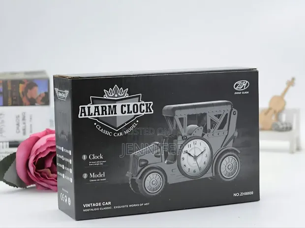 Motorcycle Bike Alarm Clock - Harley Style - 1
