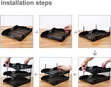 3 Tier Modern Document Tray Organizer - 4