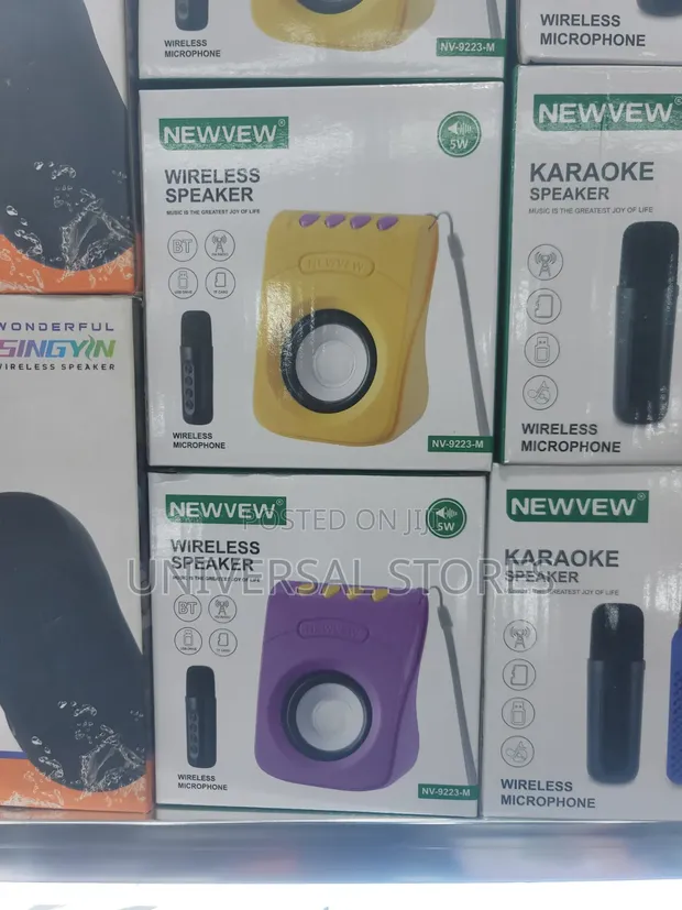 Brand New Newvew NV-9223-M Wireless Speakers - 1
