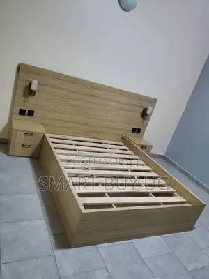5x6 Wooden Queen Bed with Drawers (Brand New)