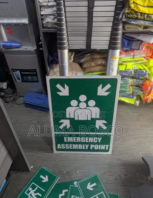 American Safety Fire Assembly Point Sign
