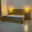 Queen Size Wooden Bed Frame - Brown (BD731) - 4