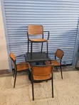 Elegance Outdoor Matted Table and Chairs Set - 2