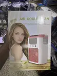 3-in-1 Mini Portable Air Cooler Fan with Humidifier & LED - 4