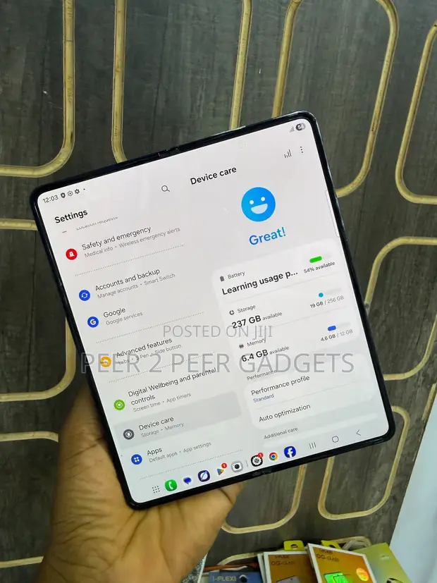 Samsung Galaxy Z Fold4 256GB Blue - 1