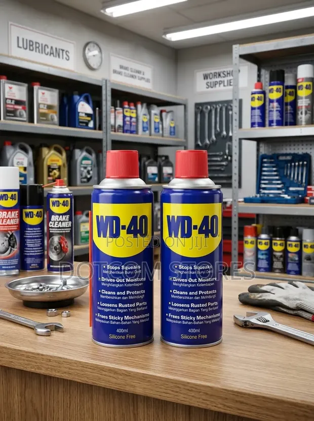 400ml WD-40 Multi-Purpose Aerosol Lubricant & Maintenance Spray - 1