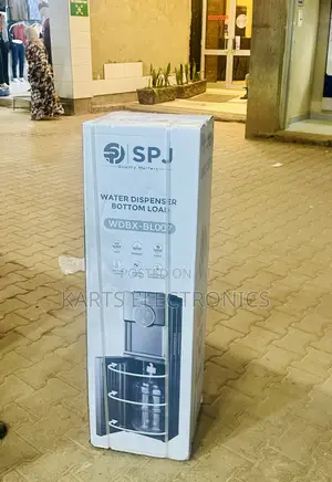 SPJ 3-Tap Water Dispenser with Bottom Fridge (WDB-BL007)