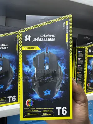 T6 Wired Gaming Mouse