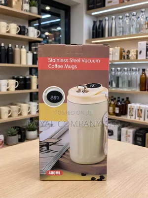 Coffee Thermo Cup with Temperature Display