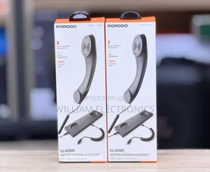 Porodo Classic Retro Phone Headset - Type-C