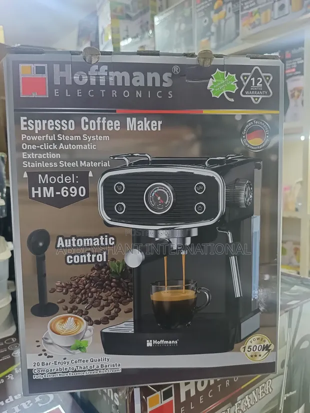 Hoffmans Espresso Coffee Maker HM-690 - 1