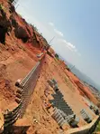 Precast Gravity Concrete Retaining Wall Construction - 2