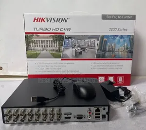Hikvision 16-Channel Turbo HD DVR with 2-Way Audio
