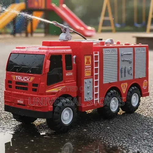 Brand New Ty Plastic Toy Fire Truck - 1