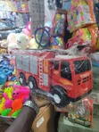 Ty Toy Fire Truck - Red - 2