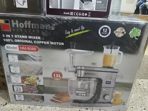 Hoffman 15L Stand Mixer (Silver)