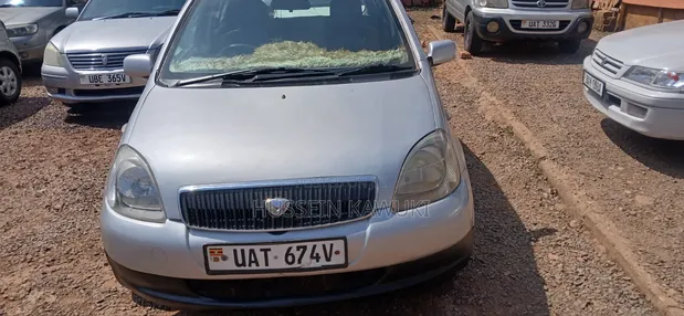 Toyota Vitz 2002 Silver - 1