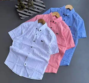 Lacoste Branded Short Sleeve Shirts