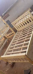 4x6 Panel Wooden Bed Frame - 1