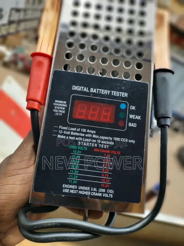 Portable 12V Battery Tester - 1