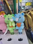 Hand-Held Manual Press Fan and Bubble Blower Toy - 1