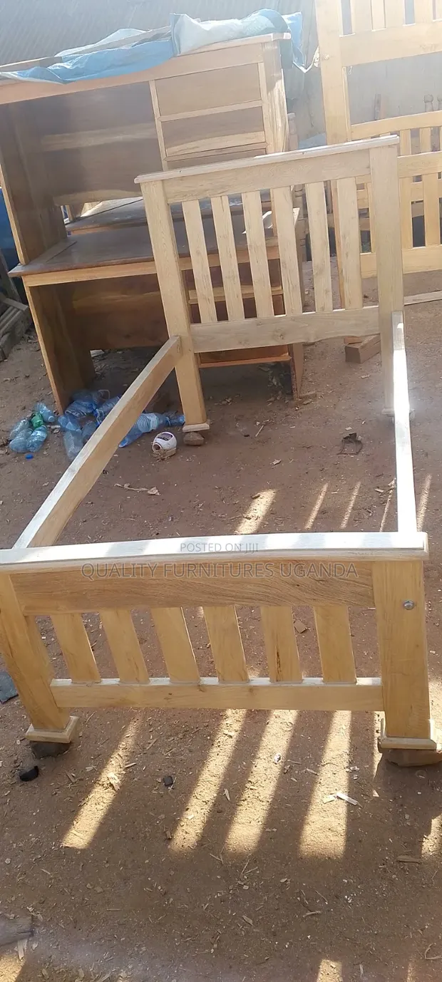 3x6 Emperor Wooden Bed - Brand New - 1