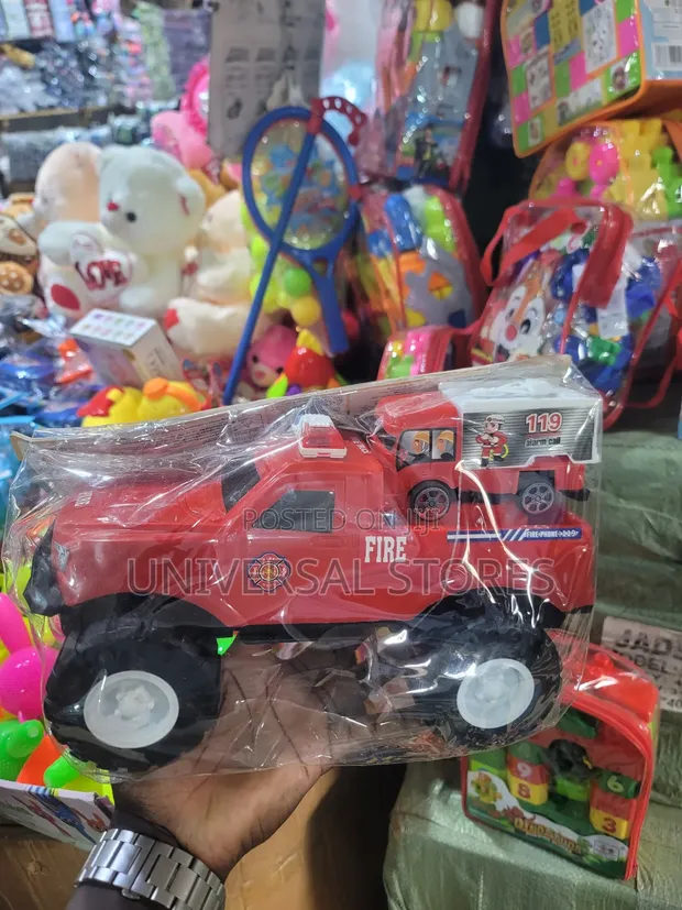 Ty Red Fire Monster Truck Toy - 1