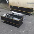 1.2m Black TV Stand & Center Table Combo - 1