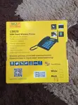 New SQ 92 Cordless Landline Phone - 8GB Black - 4