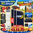 750W Massive Clean Energy Solar System Full Kit - 1