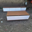 Brand New TV Stand & Center Table Combo - Brown/White - 1