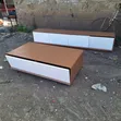 Brand New TV Stand & Center Table Combo - Brown/White - 2