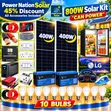 800W Massive Clean Energy Solar System Full Kit - 1