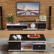 TV Stand and Center Table Combo - Glass Top - 1