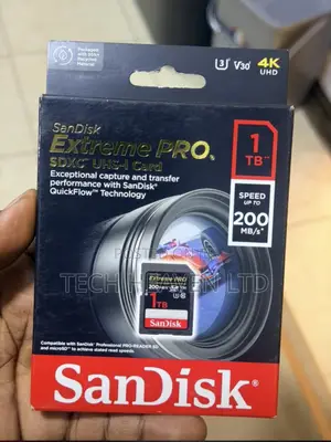 1TB SanDisk Extreme Pro SDXC UHS-I Card