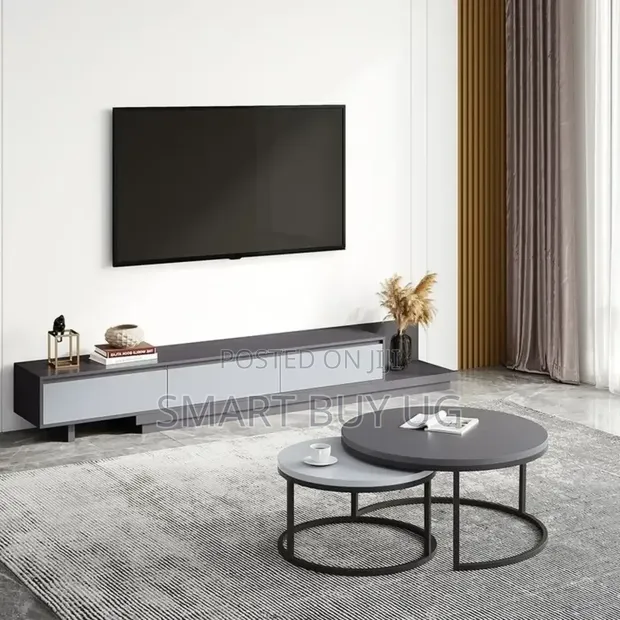 TV Stand and Center Table Combo - Brand New - 1